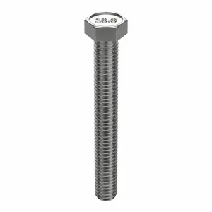 FOREVERBOLT FBHEXB38163FTP25 Hex Head Cap Screw, 3/8-16 X 3 Inch Size, Stainless Steel, Non Grade, 25Pk | AH7CBL 36RH01