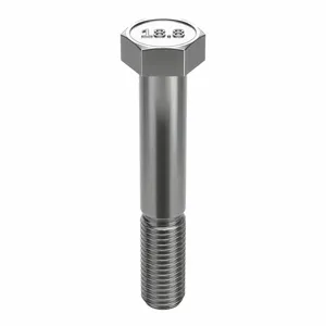 FOREVERBOLT FBHEXB3410412 Hex Head Cap Screw, 3/4-10 X 4-1/2 Inch Size, Stainless Steel, Non Grade | AH7CEX 36RH80