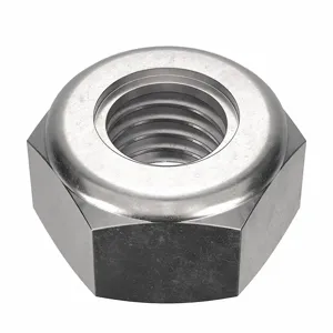 FOREVERBOLT FBLNM10P25 Lock Nut, 17.0mm Flange Dia., M10 x 1.50 Thread Size, A2 Grade, 25PK | CG8VPX 53ME45