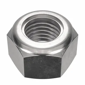 FOREVERBOLT FBLNM16P5 Lock Nut, 24.0mm Flange Dia., M16 x 2 Thread Size, A2 Grade, 5PK | CG8VPZ 53ME47