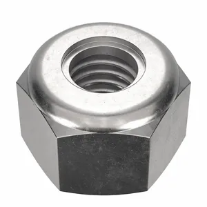 FOREVERBOLT FBLNM3P100 Lock Nut, 5.5mm Flange Dia., M3 x 0.50 Thread Size, A2 Grade, 100PK | CG8VQB 53ME40