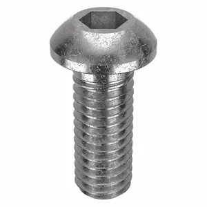 FOREVERBOLT FBMBHSCAPS61016P25 Socket Head Cap Screw, Button, 18 x 8 Stainless Steel, M6 x 1.00, 16mm Inch Size, 25Pk | AH7CJJ 36RJ61