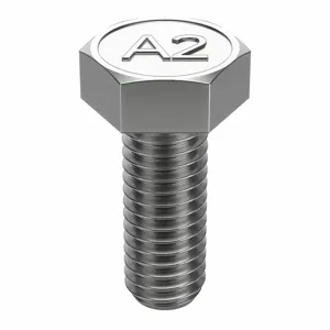 FOREVERBOLT FBMHEXB61025P100 Hex Head Cap Screw, M6 x 1.00, 25mm Size, Stainless Steel, Non Grade, 100Pk | AH7CFP 36RH96