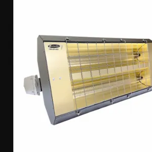 FOSTORIA F-90-342-TH Infrared Quartz Electric Heater, 5000 W Watt Output, 208 V AC, 1-Phase, Hardwired, 208V AC | CV3RUX 786LH5