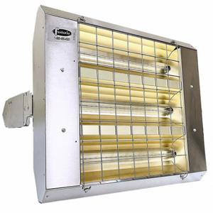 FOSTORIA G-30-223-THSS Infrared Quartz Electric Heater, 4800 W Watt Output, 277 V AC, 1 or 3-Phase, Hardwired | CV3RTF 786LF5