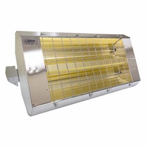 FOSTORIA H-90-342-THSS Infrared Quartz Electric Heater, 5000 W Watt Output, 277 V AC, 1-Phase, Hardwired, 277V AC | CV3RVV 786LH9