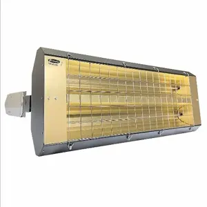 FOSTORIA P-30-462-TH Infrared Quartz Electric Heater, 7300W Output, 480 V AC, 1-Phase, Hardwired | CN2RED 462-30-TH-480V / 4E219