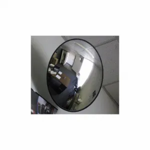 FRED SILVER CV-13 Glass Convex Security Mirror, Round, Glass, 13 Inch Dia, Hardboard, Indoor | CP6FBA 797ZY3