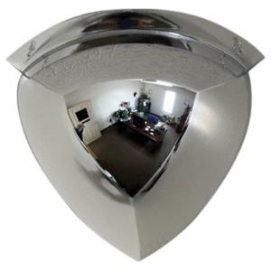 FRED SILVER Q-DOME-32 Quarter Dome Safety Mirror, Acrylic, 32 Inch Dia, No Backing, Indoor | CP6FEA 798A45