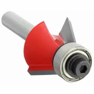 FREUD 40-102 Chamfer Profile Router Bit, Carbide, 15/16 Inch Cutter Dia, 1/2 Inch Length of Cut | CP6FFG 53DJ28