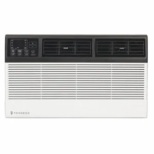 FRIEDRICH CEW08B11A Window Air Conditioner, 8000 BTUH, Cooling/Heating, 992W | CH6NRC 55HF10