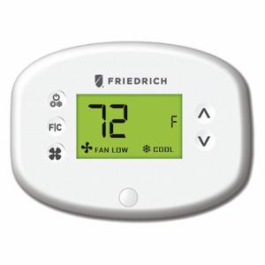 FRIEDRICH EMWRT Wireless Digital Thermostat, Friedrich PTAC/Vert-I-Pak, Wireless Digital Thermostat | CP6FHJ 483F38