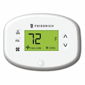 FRIEDRICH EMRT Wired Thermostat, Friedrich PTAC/Vert-I-Pak, Wired Thermostat | CP6FKH 483F37