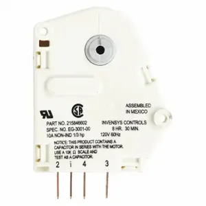 FRIGIDAIRE 215846602 Defrost Timer, Refrigerator | CP6FPA 49X204