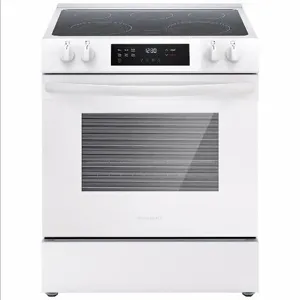 FRIGIDAIRE FCFE3062AW Oven, Electric Range, White, Electric, 5 Burners | CN2TLM FFEH3054UW / 55MK36