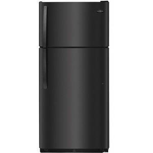 FRIGIDAIRE FFHT1814TB Refrigerator and Freezer, 18 cu. ft., Black | CD2HWR 406F05