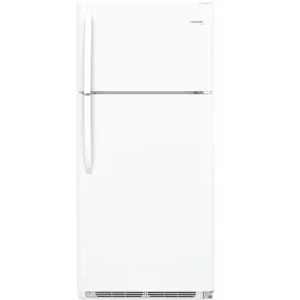 FRIGIDAIRE FFHT1814TW Refrigerator and Freezer, 18 cu. ft., White | CD2HWT 406F06