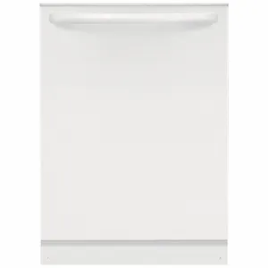 FRIGIDAIRE FFID2426TW Built-In Dishwasher, White, 24 Inch Width, 25 Inch Depth, 120 V | CF2NUG 55MK37