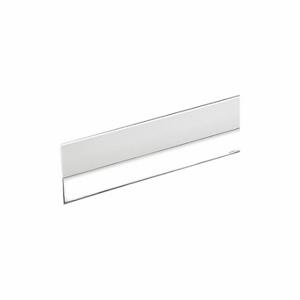 FROST KING DS101CL Self Stick Door Sweep, Single Fin, Vinyl, 1 Inch Flange Height, 1 1/2 Inch Insert Size | CP6GCR 443Y68