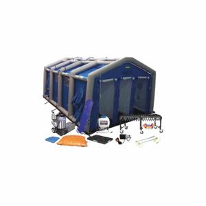 FSI DAT3535S-SYS-NL Decontamination Shower, 2 Stations, 9 Ft X 10 Ft X 15 Ft, 3/4 Inch Ght Female | CP6GGA 46MN65