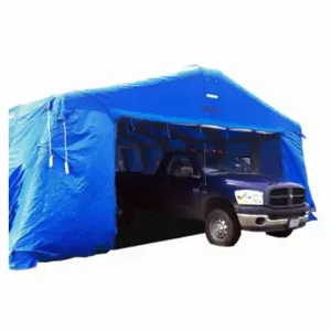 FSI DAT4400SP-DTGR TemporaryDrivethroughEmergencyShelters, 22 ft Length, 20 ft Width, 12 ft Height | CP6GEQ 61CV42