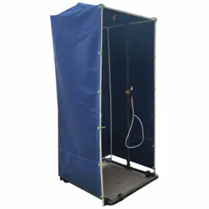 FSI F-EC-PVCS Decontamination Shower, 1 Stations, 5 Spray Heads, 7 Ft X 4 Ft X 4 Ft | CP6GEV 787ER0