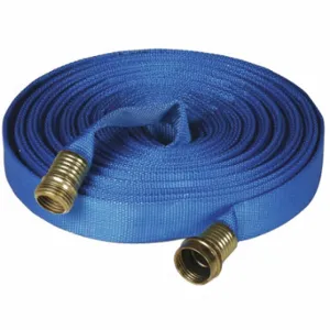 FSI F-GH25 Flat Supply Hose, 3/4 Inch Thread Size, GHT, Nylon, 25 ft Hose Length | CP6GFN 52TC01