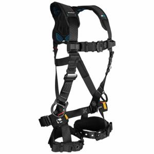 FT ONE FIT 81293DL Full Body Harness, Gen Use/Positioning, Vest Harness, Quick-Connect/Tongue, Cam, L | CP6GHC 800TU3