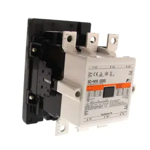 FUJI ELECTRIC 3NC4H0122 Iec Contactor, 221A, 3 N.O. Power Poles, 2 N.O./2 N.C. Auxiliary Contacts | CV6NRE