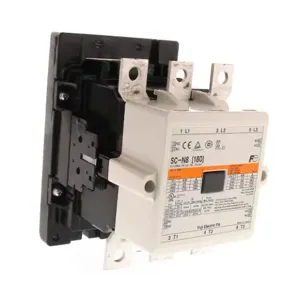 FUJI ELECTRIC 3NC4Q0122 Iec Contactor, 180A, 3 N.O. Power Poles, 2 N.O./2 N.C. Auxiliary Contacts | CV6NRK