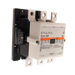 FUJI ELECTRIC 3NC5F0122 Iec Contactor, 285A, 3 N.O. Power Poles, 2 N.O./2 N.C. Auxiliary Contacts | CV6NRN