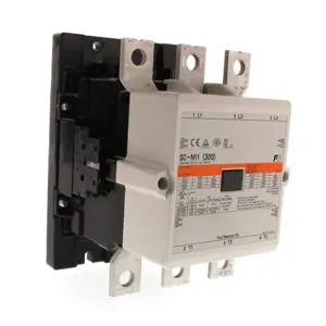 FUJI ELECTRIC 3NC5F0E22 Iec Contactor, 285A, 3 N.O. Power Poles, 2 N.O./2 N.C. Auxiliary Contacts | CV6NRQ