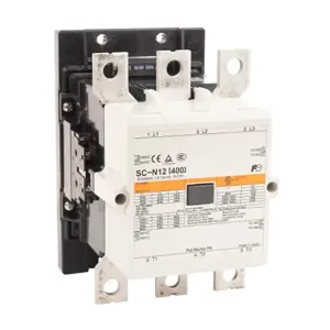 FUJI ELECTRIC 3NC5H0Q22 Iec Contactor, 361A, 3 N.O. Power Poles, 2 N.O./2 N.C. Auxiliary Contacts | CV6NRW