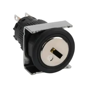 FUJI ELECTRIC AF16JR-2BC2A Selector Switch, IP65, 19mm, 2-Position, Maintained, Key Removable Left And Right Position | CV6VTD