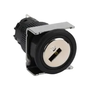 FUJI ELECTRIC AF16JR-2DC1A Selector Switch, IP65, 19mm, 2-Position, Maintained, Key Removable Right Position | CV6VTE