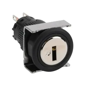 FUJI ELECTRIC AF16JR-3CC2A Selector Switch, IP65, 19mm, 3-Position, Maintained, Key Removable Left | CV6VTJ