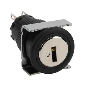 FUJI ELECTRIC AF16JR-7GC2A Selector Switch, IP65, 19mm, 3-Position, Spring Return To Center From Right | CV6VTV