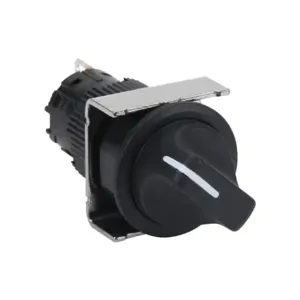 FUJI ELECTRIC AF16PR-0C1B Selector Switch, IP65, 19mm, 2-Position, Spring Return From Right, SPDT Contact | CV6VTW