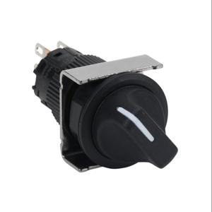FUJI ELECTRIC AF16PR-0C2B Selector Switch, IP65, 19mm, 2-Position, Spring Return From Right, DPDT Contact | CV6VTX