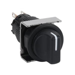 FUJI ELECTRIC AF16PR-6C2B Selector Switch, IP65, 19mm, 3-Position, Spring Return To Center From Left | CV6VUC