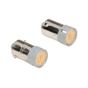 FUJI ELECTRIC APX510-24O Bulb, Led, Replacement, 24 VAC/VDC, Orange, 12mA AC, 11mA DC, 0.8W, Pack Of 2 | CV6NAE