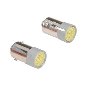 FUJI ELECTRIC APX510-24Y Bulb, Led, Replacement, 24 VAC/VDC, Yellow, 12mA AC, 11mA DC, 0.8W, Pack Of 2 | CV6NAH