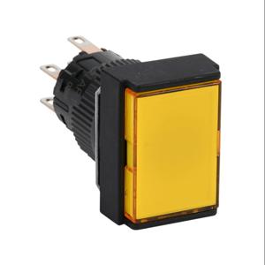 FUJI ELECTRIC AR16F0N-C2E3Y Pushbutton, IP65, 16mm, Momentary, LED Illuminated, DPDT Contact, Plastic Base | CV6UYR