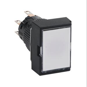 FUJI ELECTRIC AR16G5N-C2E3W Pushbutton, IP65, 16mm, Push On-Push Off, LED Illuminated, DPDT Contact, Plastic Base | CV6VAH