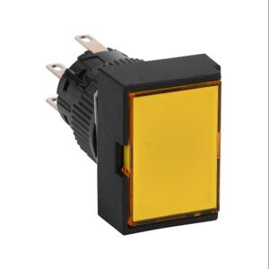 FUJI ELECTRIC AR16G5N-C2E3Y Pushbutton, IP65, 16mm, Push On-Push Off, LED Illuminated, DPDT Contact, Plastic Base | CV6VAJ