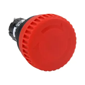 FUJI ELECTRIC AR16V0L-01E3R Emergency Stop Pushbutton, IP65, 16mm, Push To Lock, Pull Or Turn To Reset | CV6VAT