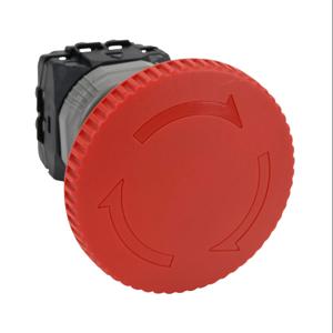 FUJI ELECTRIC AR22VPR-01R Emergency Stop Pushbutton, IP65, 22mm, Push To Lock, Pull Or Turn To Reset | CV6VED