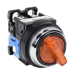 FUJI ELECTRIC AR30PL-010E3AZC Selector Switch, 30mm, 2-Position, Spring Return From Right, LED Illuminated | CV6VWR