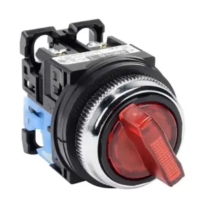 FUJI ELECTRIC AR30PL-010E3RZC Selector Switch, 30mm, 2-Position, Spring Return From Right, LED Illuminated | CV6VWU