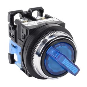 FUJI ELECTRIC AR30PL-210E3SZC Selector Switch, 30mm, 2-Position, Maintained, LED Illuminated, 1 N.O. Contact | CV6VXH